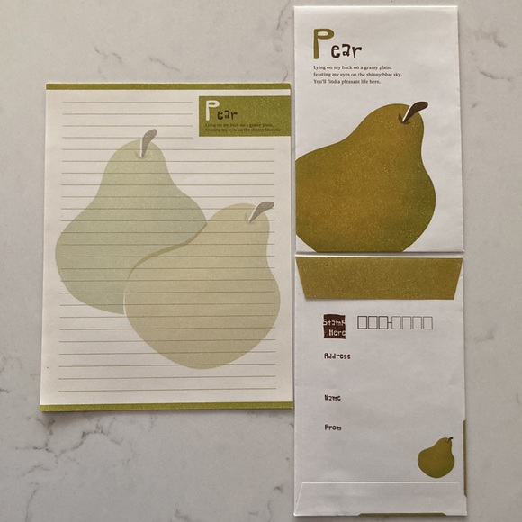 Apple Cherry Lemon Pear Grape Fruit Letter Set 🍎🍒🍋🍐🍇 - Picture 6 of 8